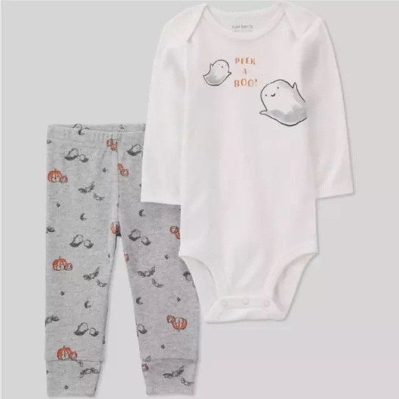 Carter's Other - Carter's Just One You® Baby 'Peek-a-Boo' Halloween Top and Bottom Set